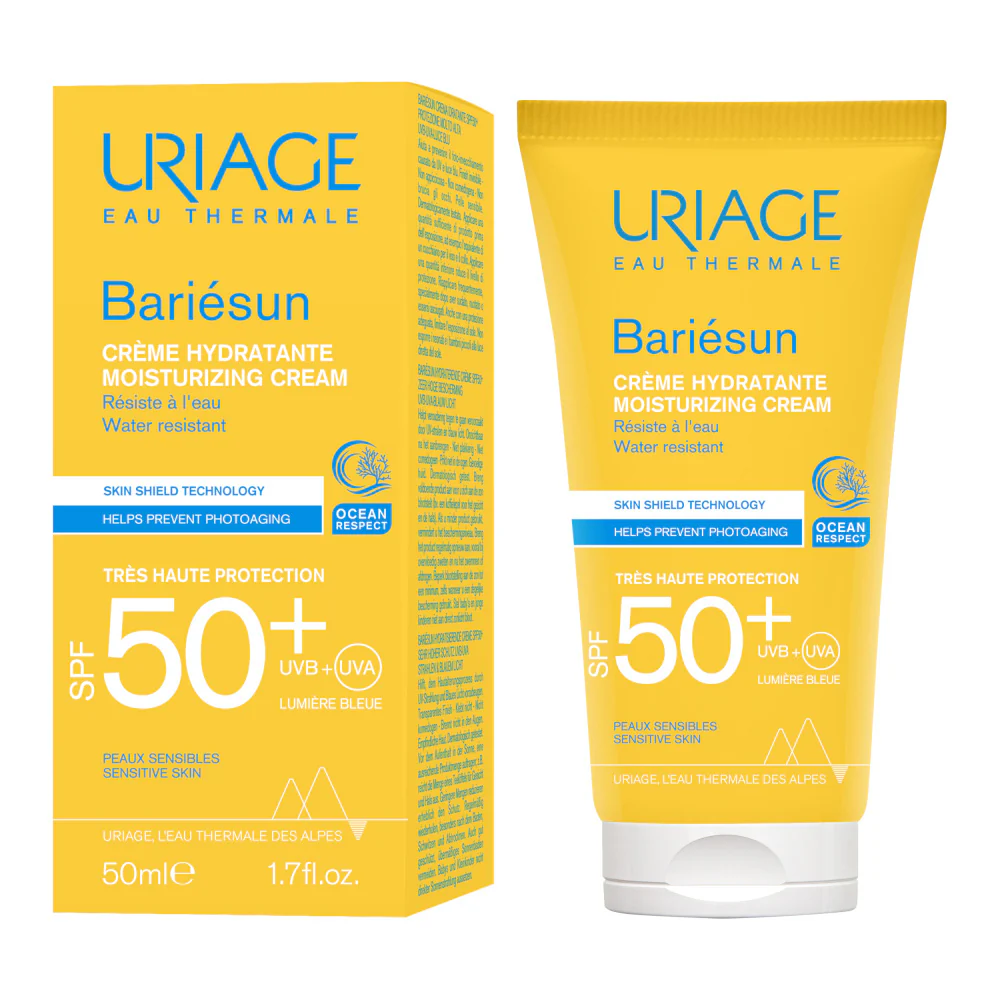 BARIESUN Ενυδατική Αντηλιακή Κρέμα SPF50+ - Αντηλιακό προσώπου υψηλής προστασίας.