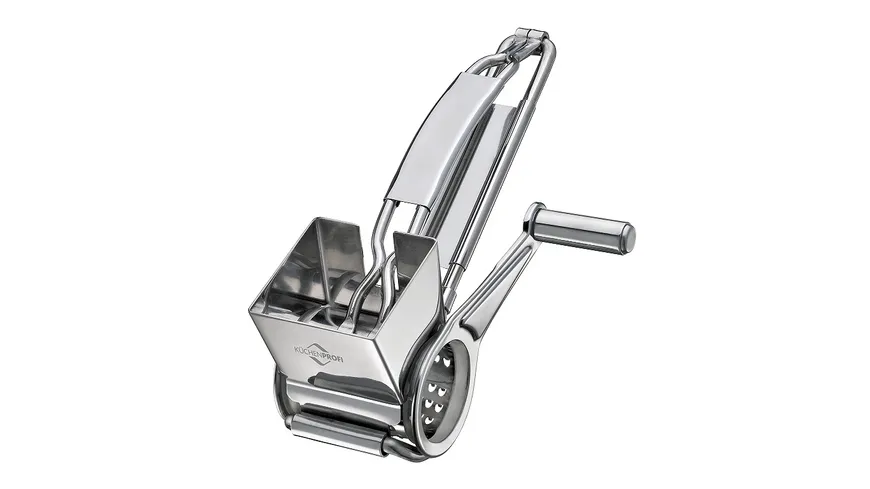 KÜCHENPROFI Käsereibe Edelstahl silber