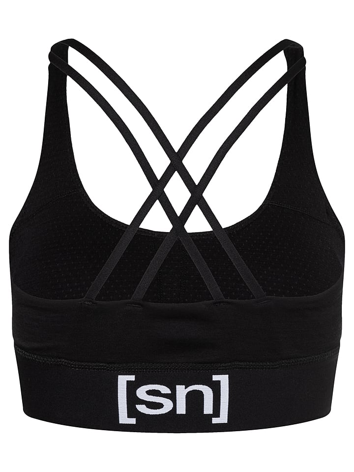 super.natural Sport-BH in Schwarz - Low günstig kaufen