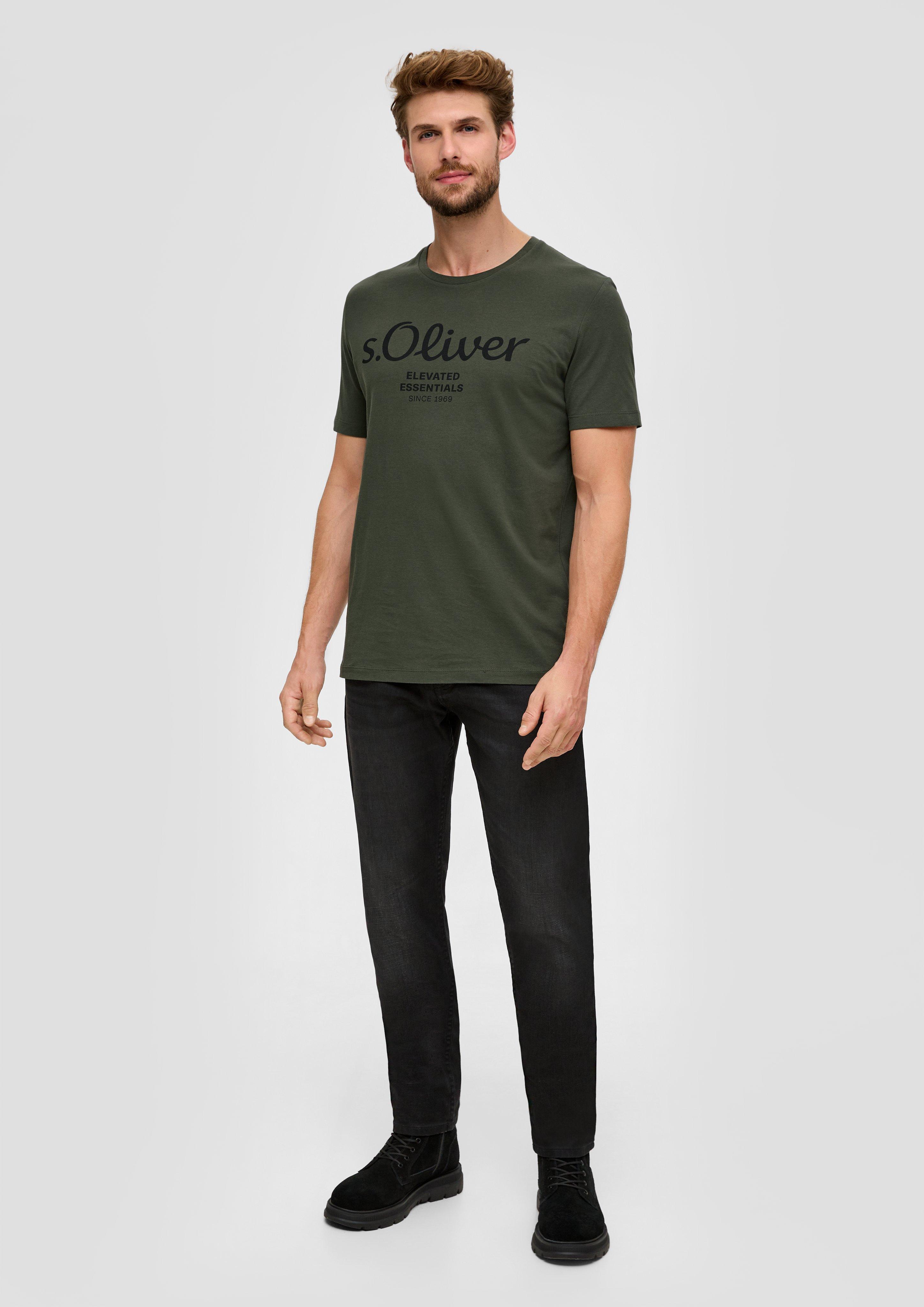 T-Shirt mit Label-Print  2139909-79D1
