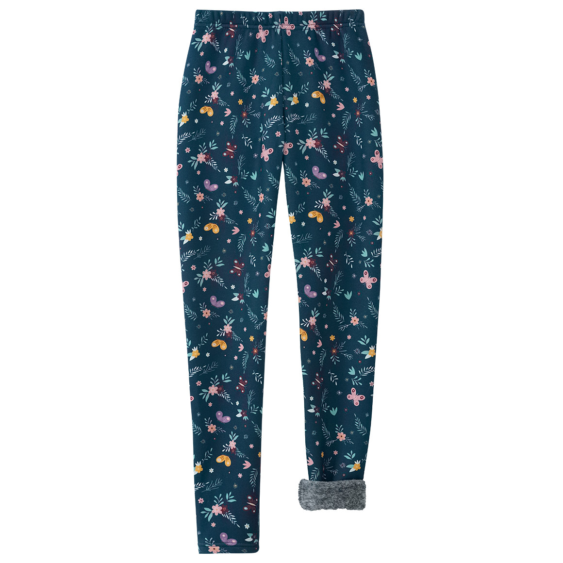 Mädchen Thermo-Leggings mit Schmetterlingen