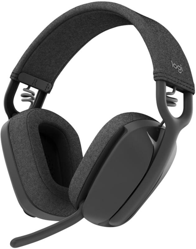 Logitech Zone Vibe Headset Kopfbügel Bluetooth mit Mikrofon 100 Grau