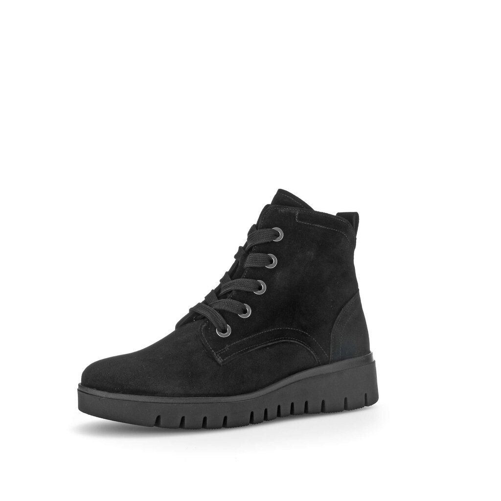 Gabor comfort Schnürstiefelette schwarz