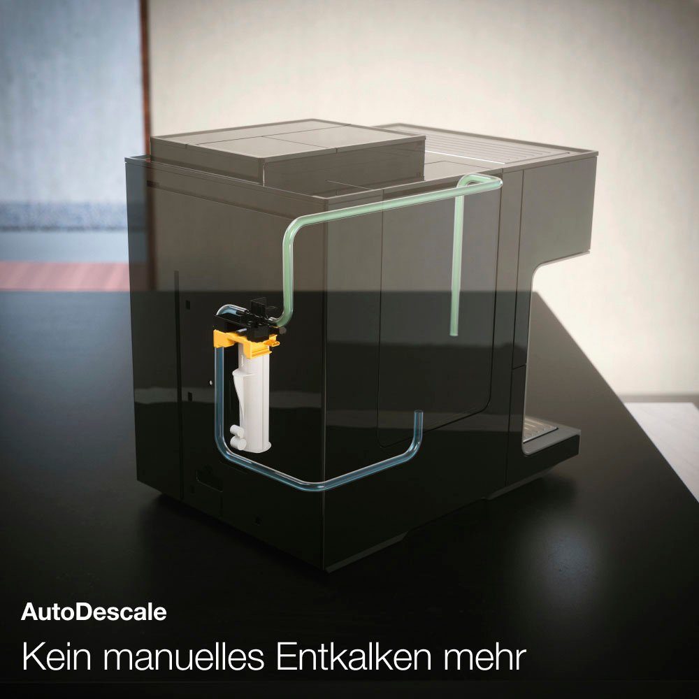 Miele Kaffeevollautomat CM7550 CoffeePassion, inkl. Milchgefäß, Kaffeekannenfunktion