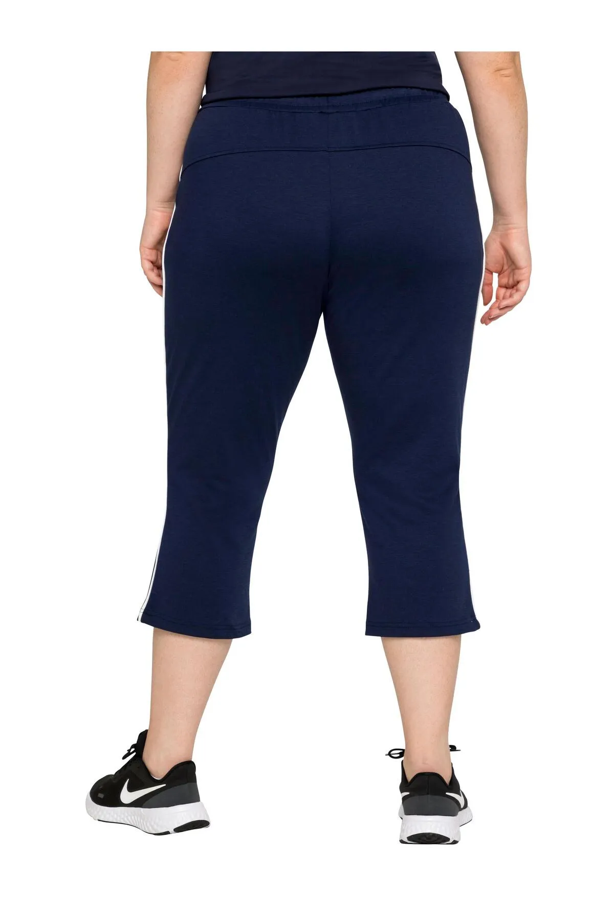 Sheego  Kurze Sporthose - Blau - Mittlerer Bund