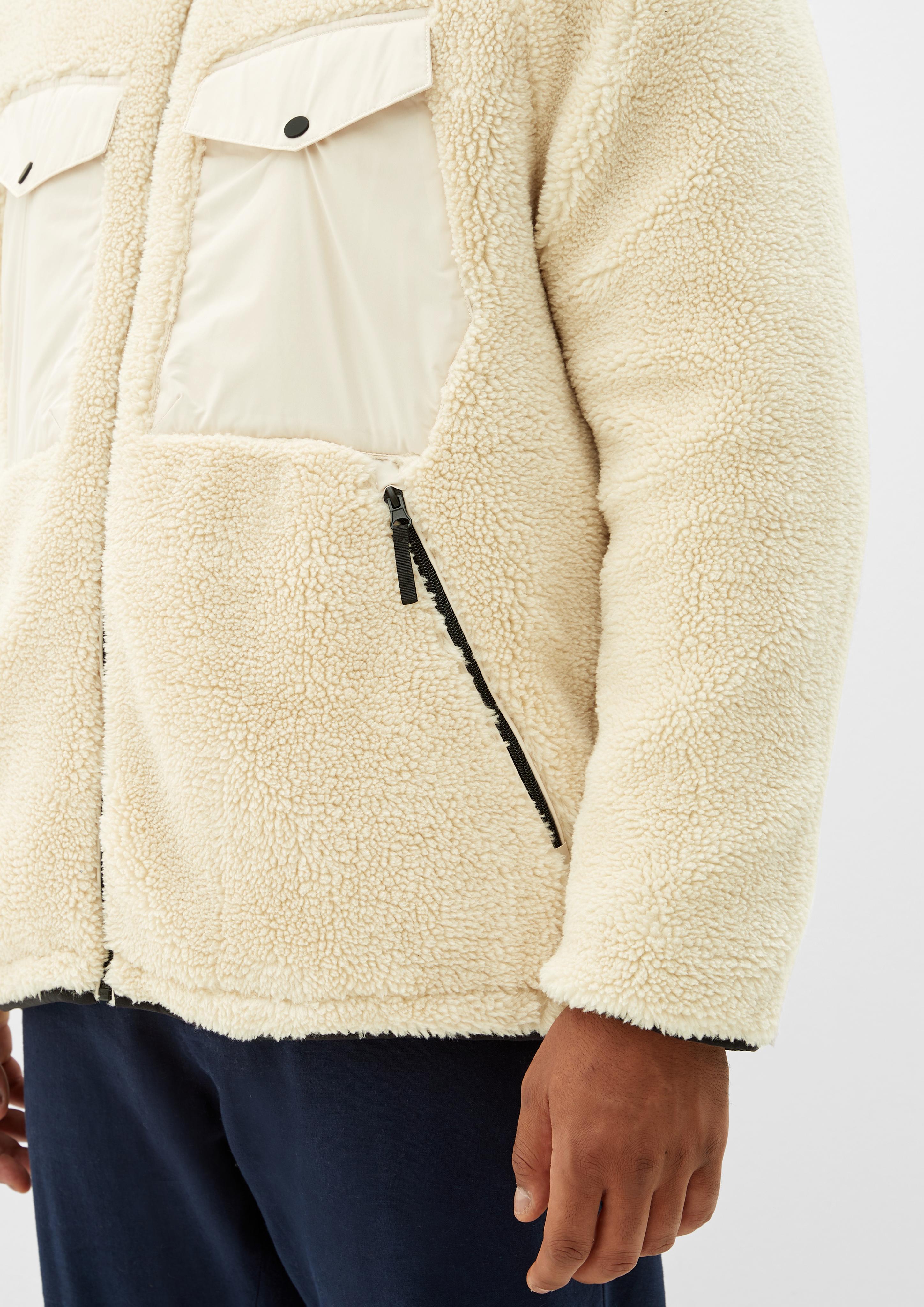 Jacke aus Teddyplüsch  2119714-0705