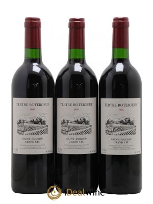 Château Tertre Roteboeuf  1995 - Lot de 3 Bouteilles