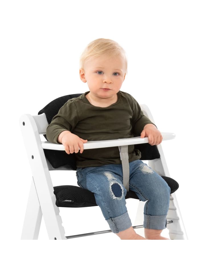 Hauck Sitzkissen / Hochstuhlauflage für Alpha Hochstuhl - in schwarz günstig kaufen onesize