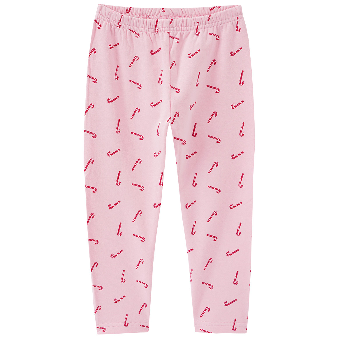 Mädchen Weihnachtsshirt und Leggings im Set rot