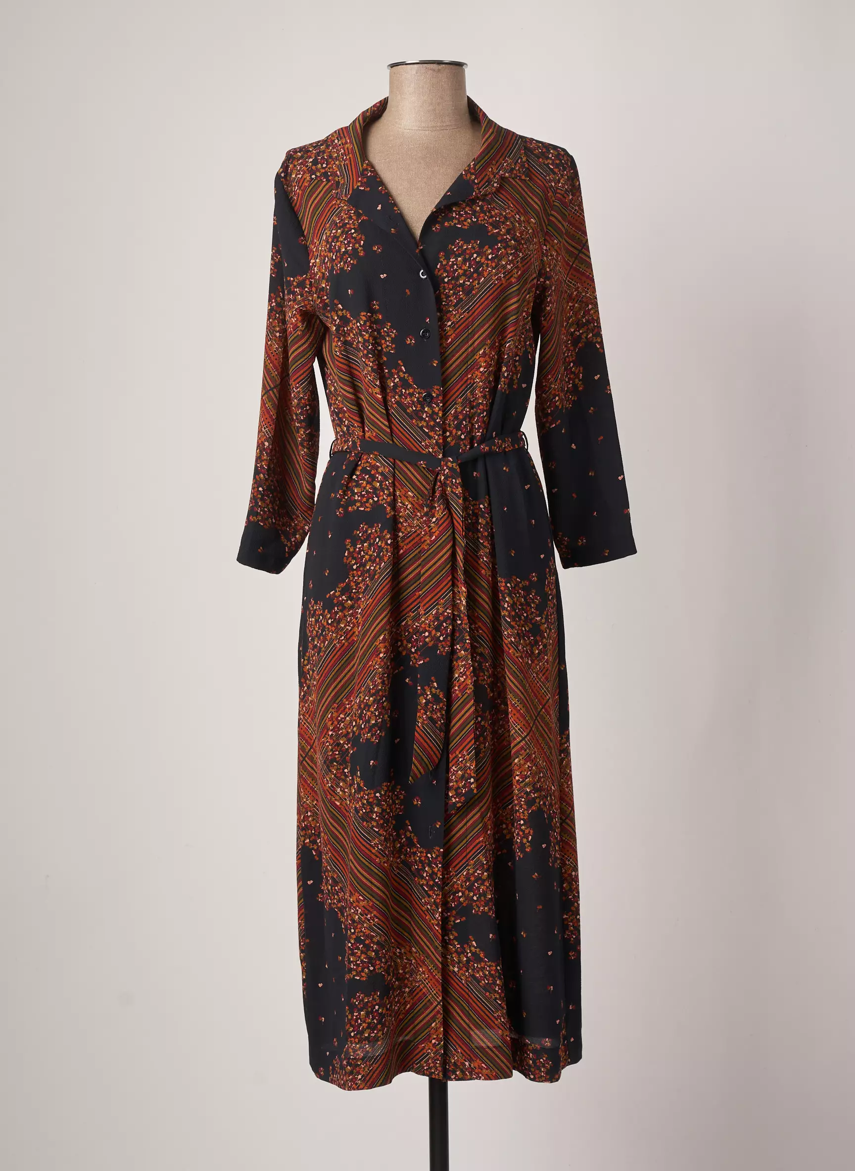 Signe Nature Robes Longues Femme couleur noir