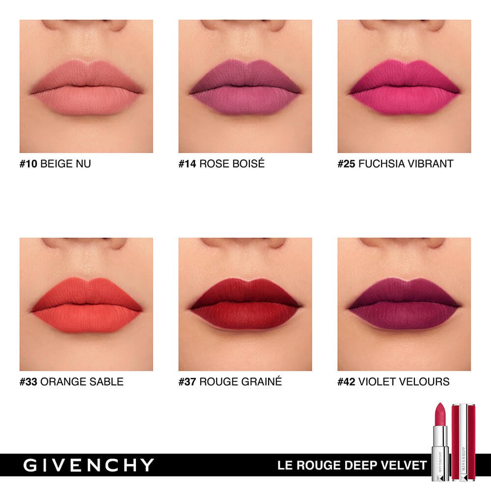 Givenchy Lippen Le Rouge Deep Velvet