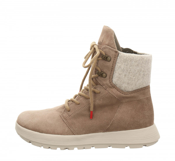 COMODA Schnürboots - Stone/Kombi