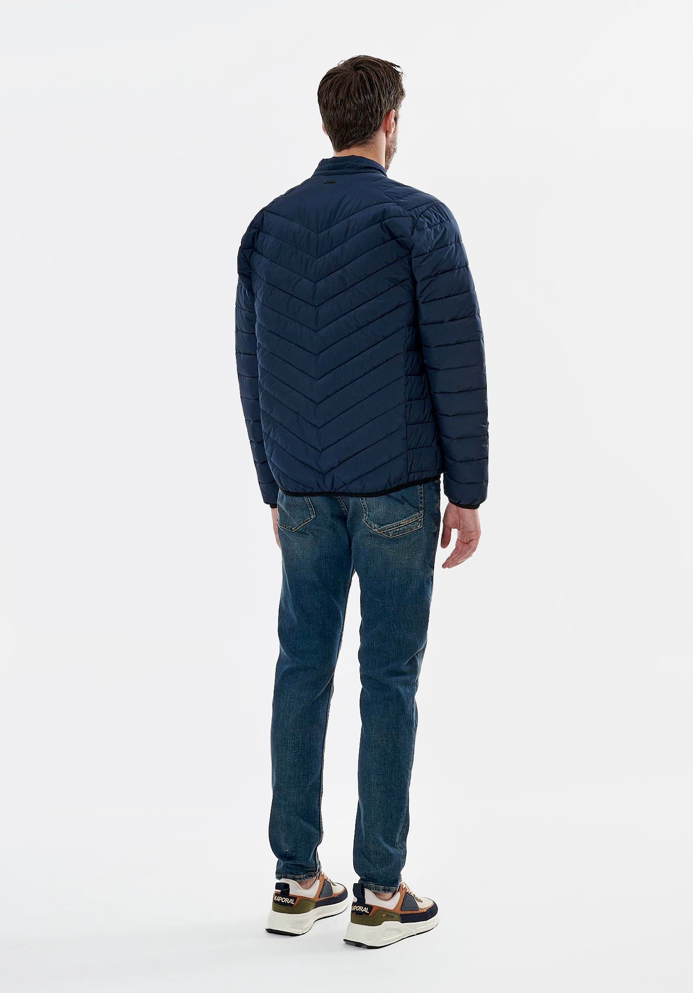 SANO   Doudoune bleue marine homme