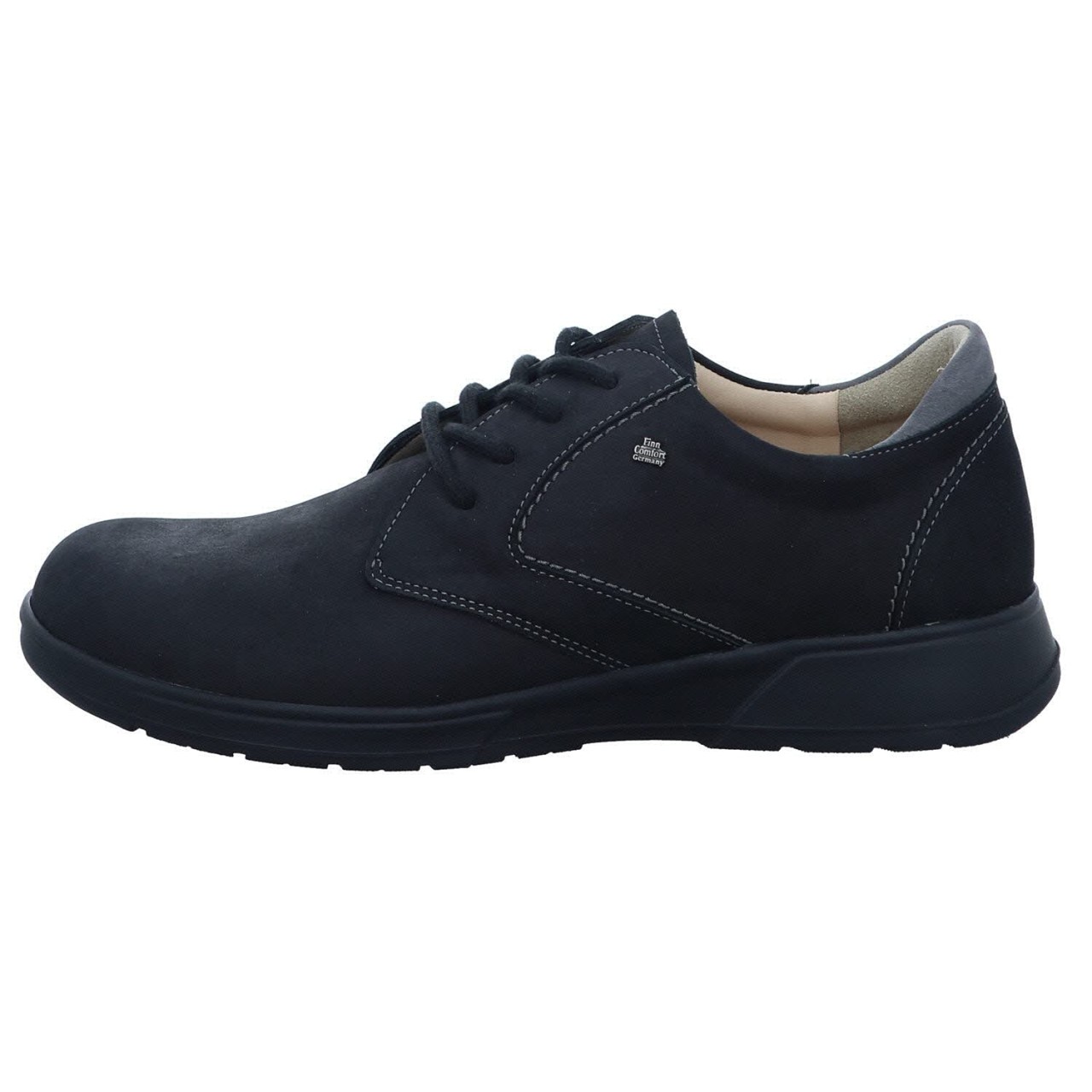 FINN COMFORT Freizeit Schnürer schwarz