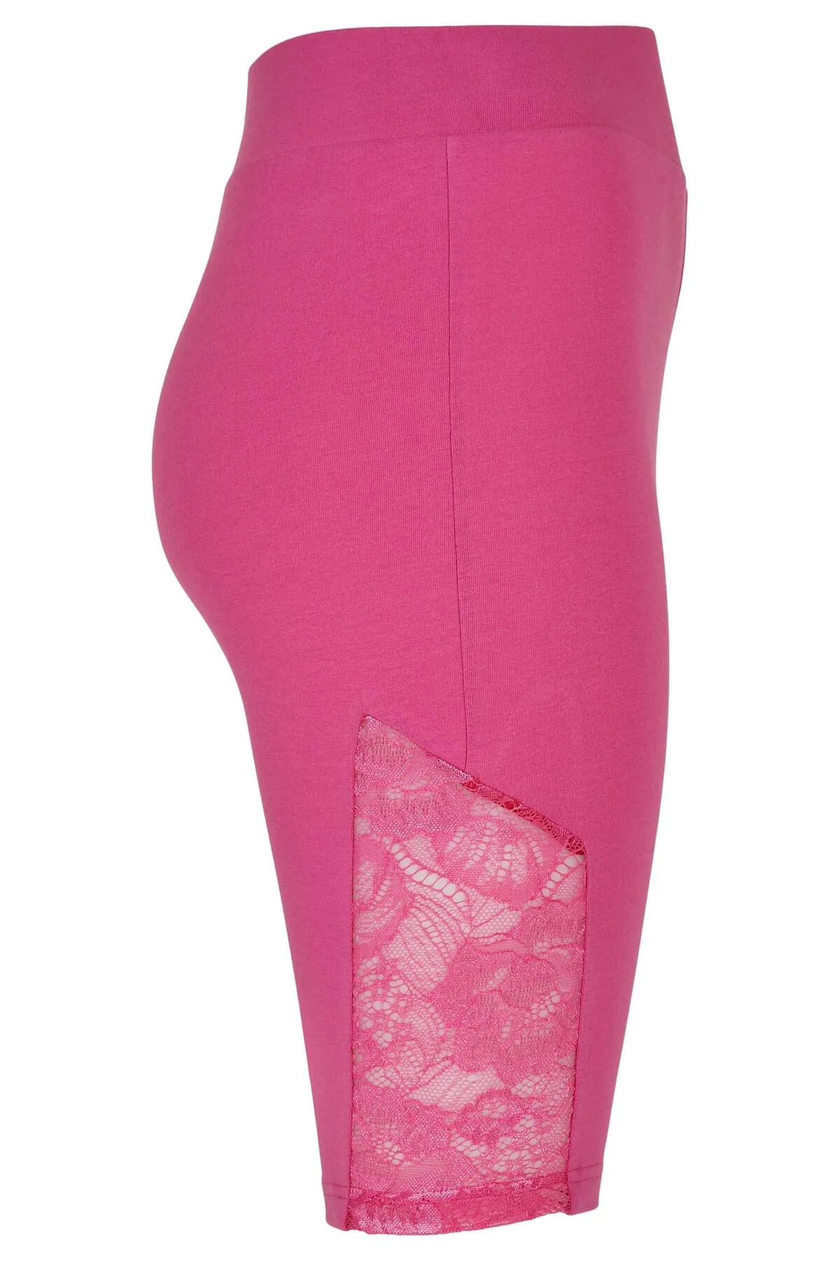 Urban Classics  Kurze Sporthose - Lila - Hoher Bund
