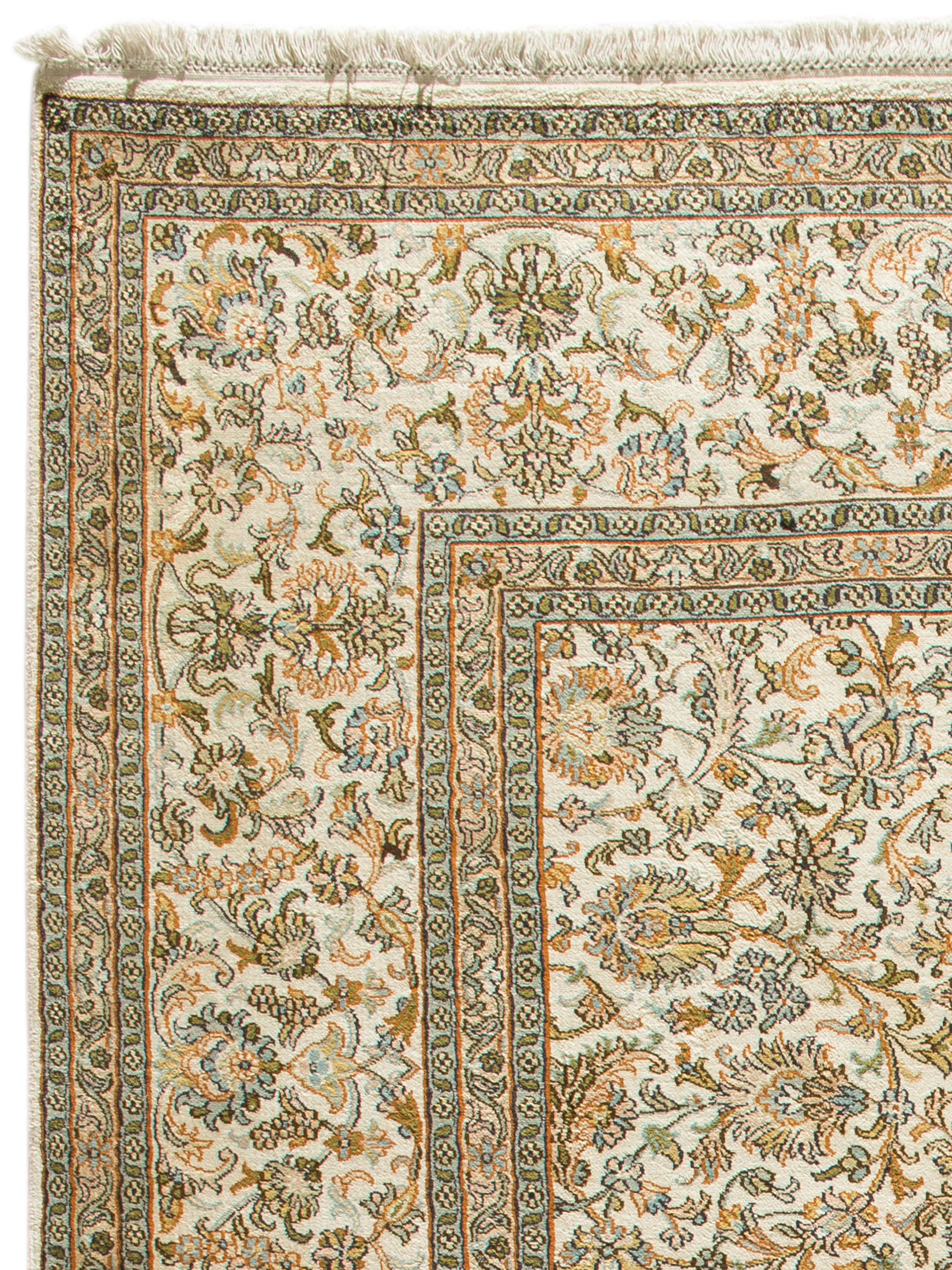 Kaschmir Seide 18/18 ca. 247 x 309 cm, Unikat / Einzelstück