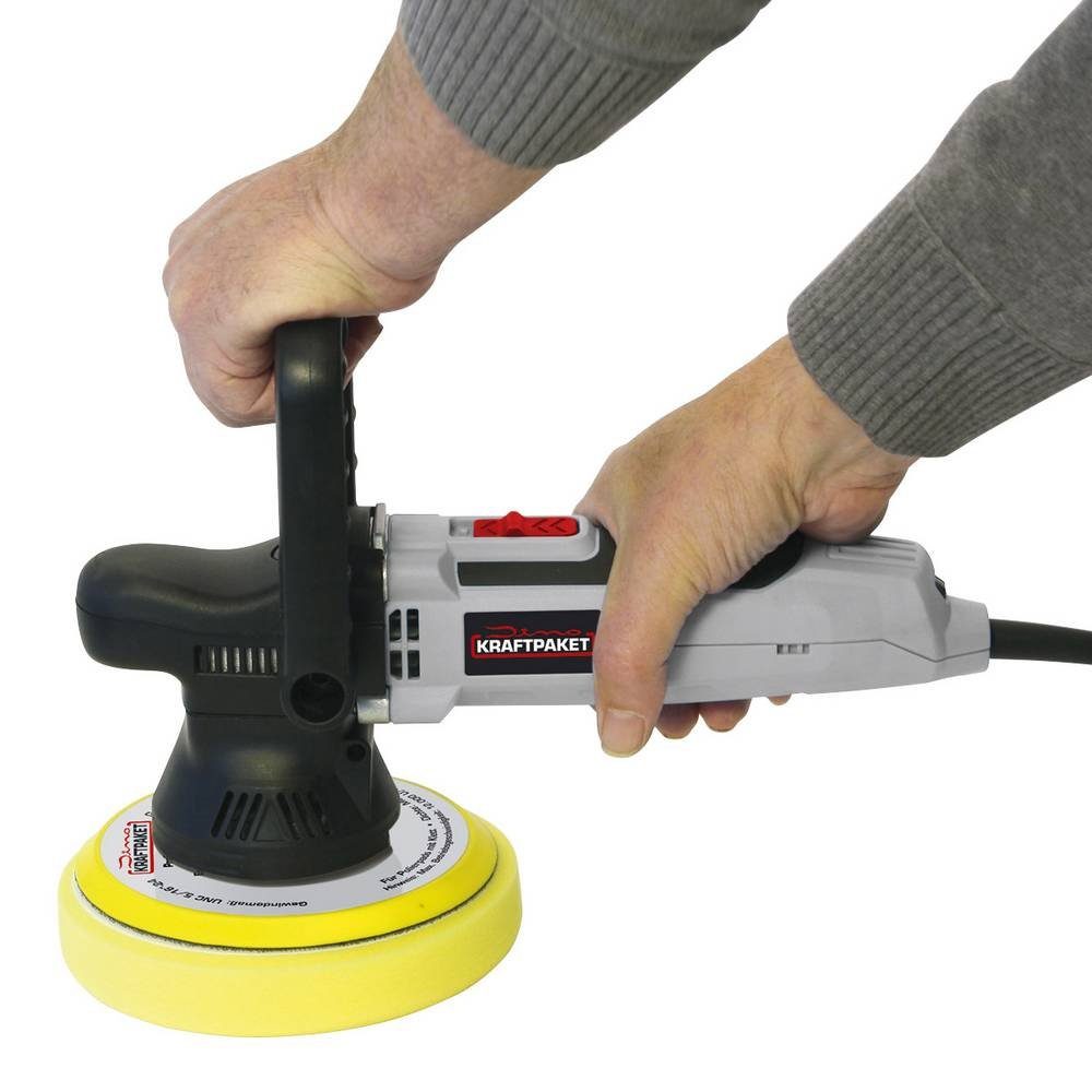 Dino KRAFTPAKET Poliermaschine Exzenterpoliermaschine 650 W