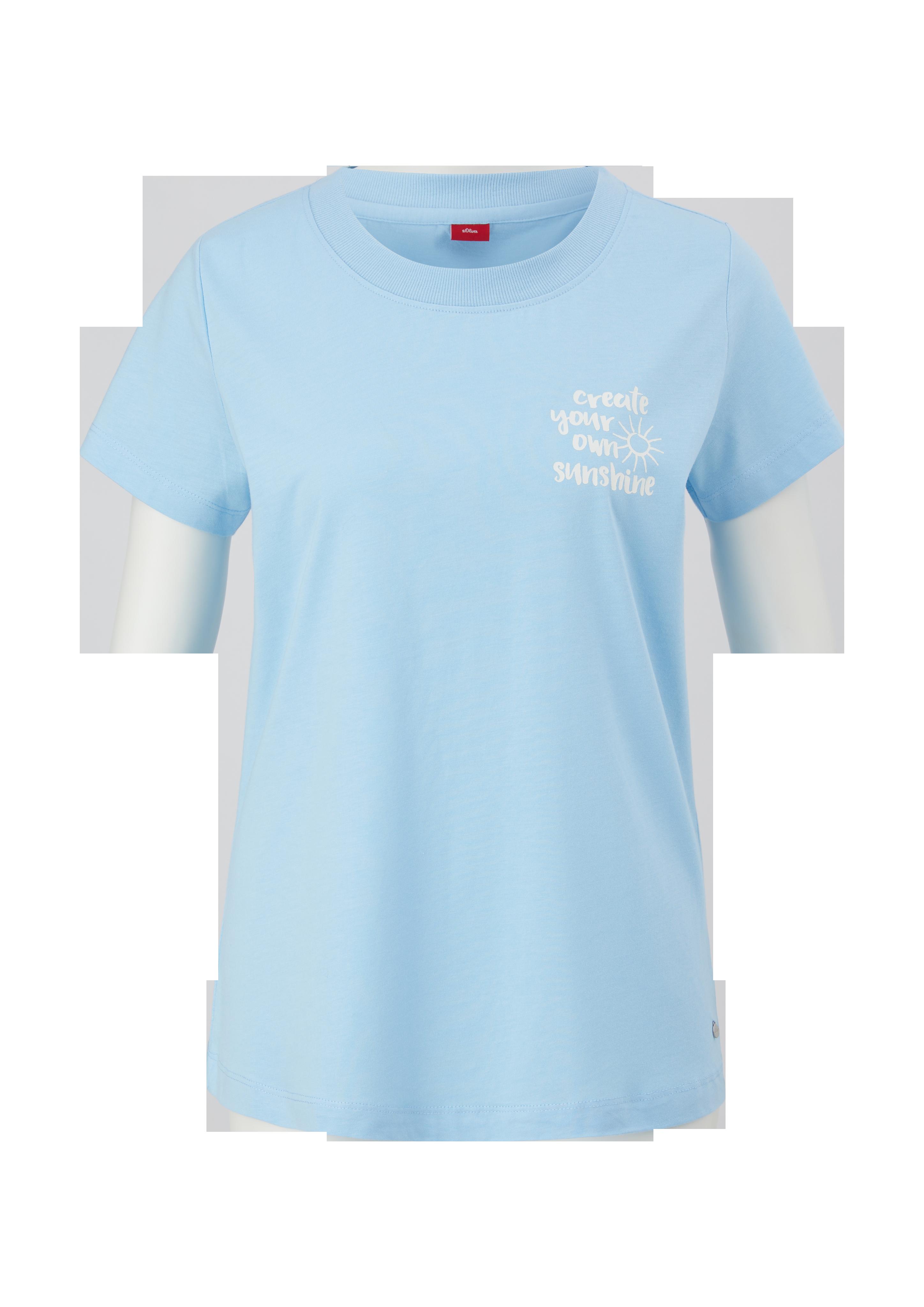 T-Shirt mit Frontprint  6007043-5300