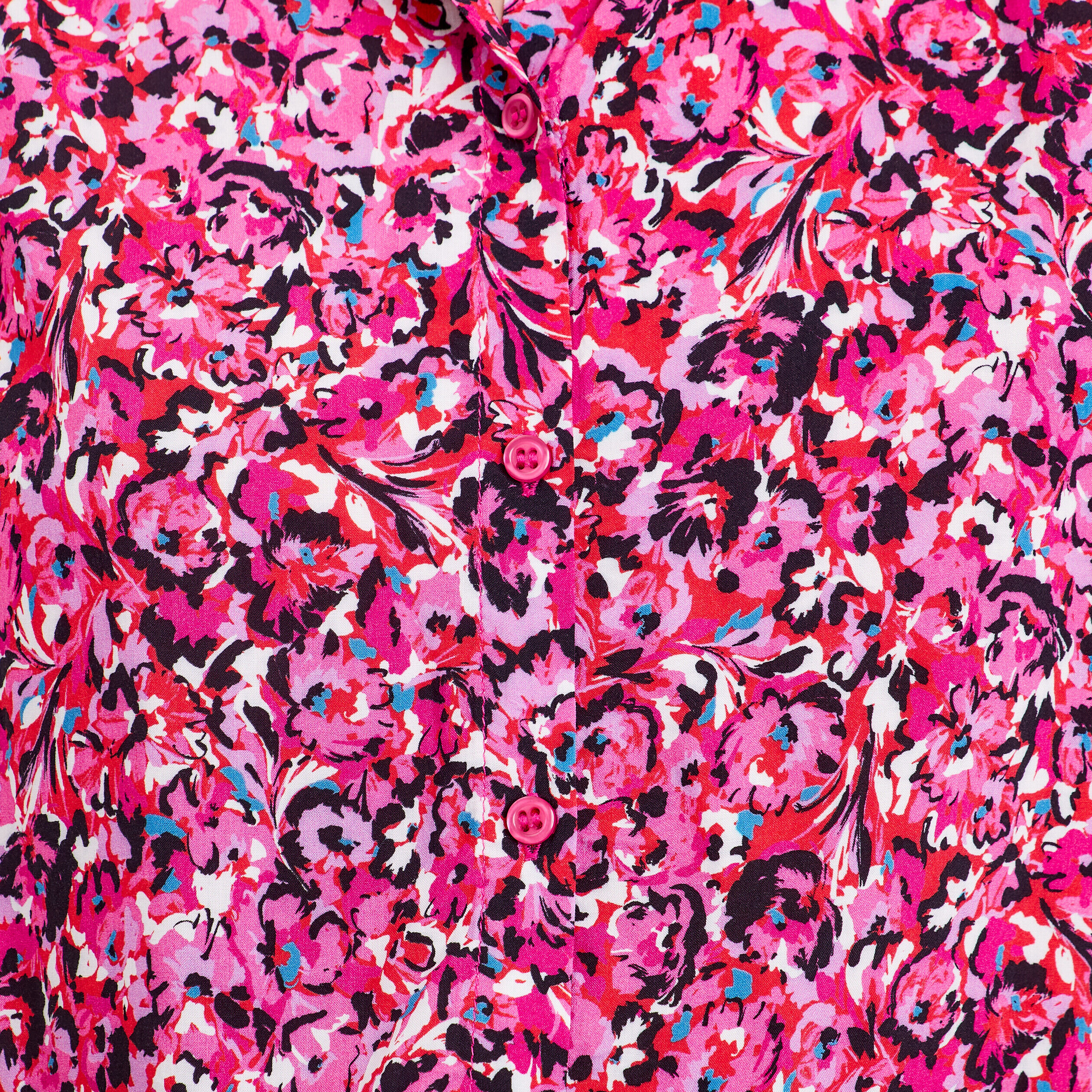 Chemise manches courtes rouge femme | Cache Cache