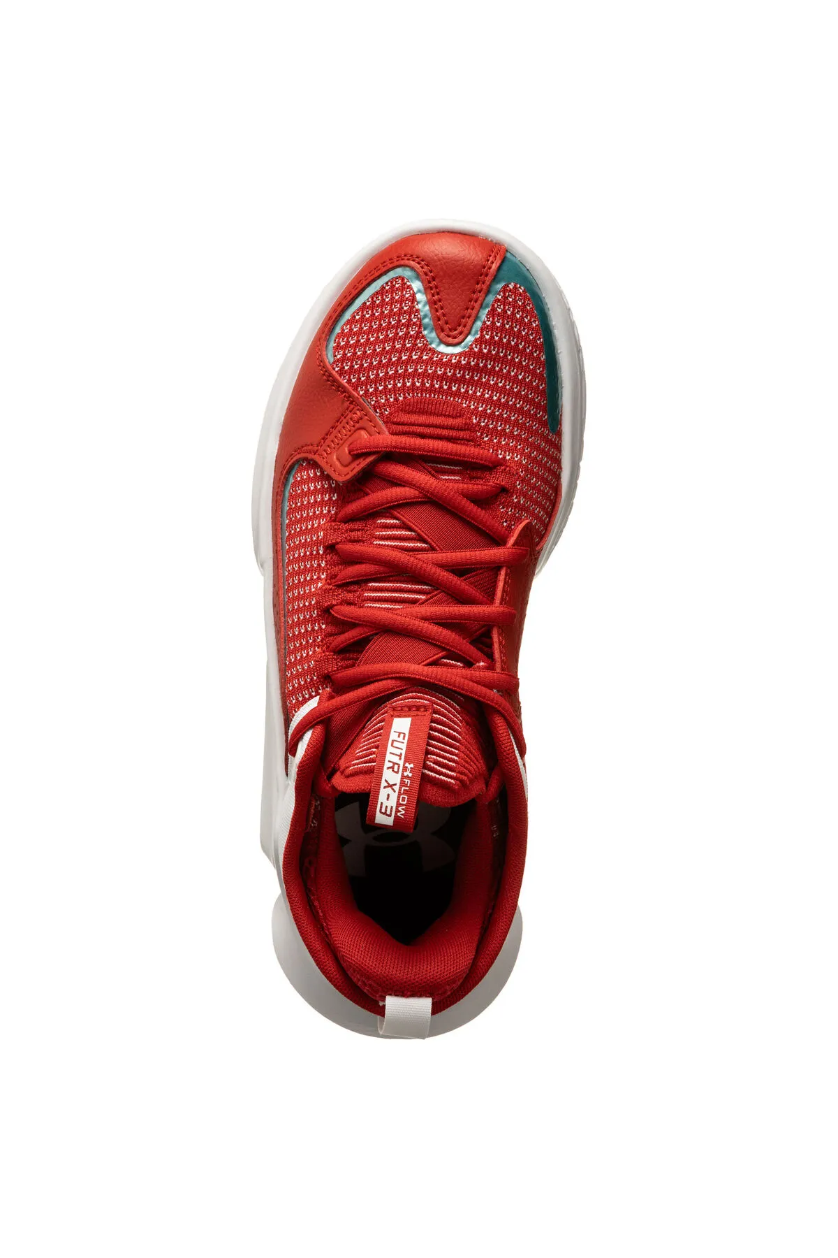 Under Armour  Basketballschuhe - Weiß - Flacher Absatz