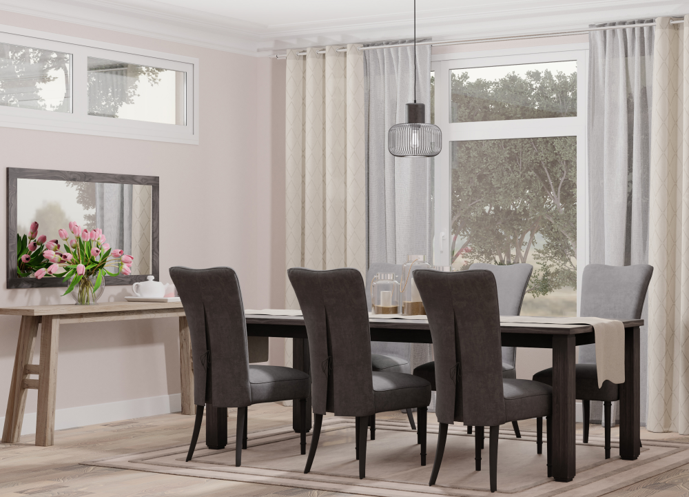 Ösenschal Deron beige/silber