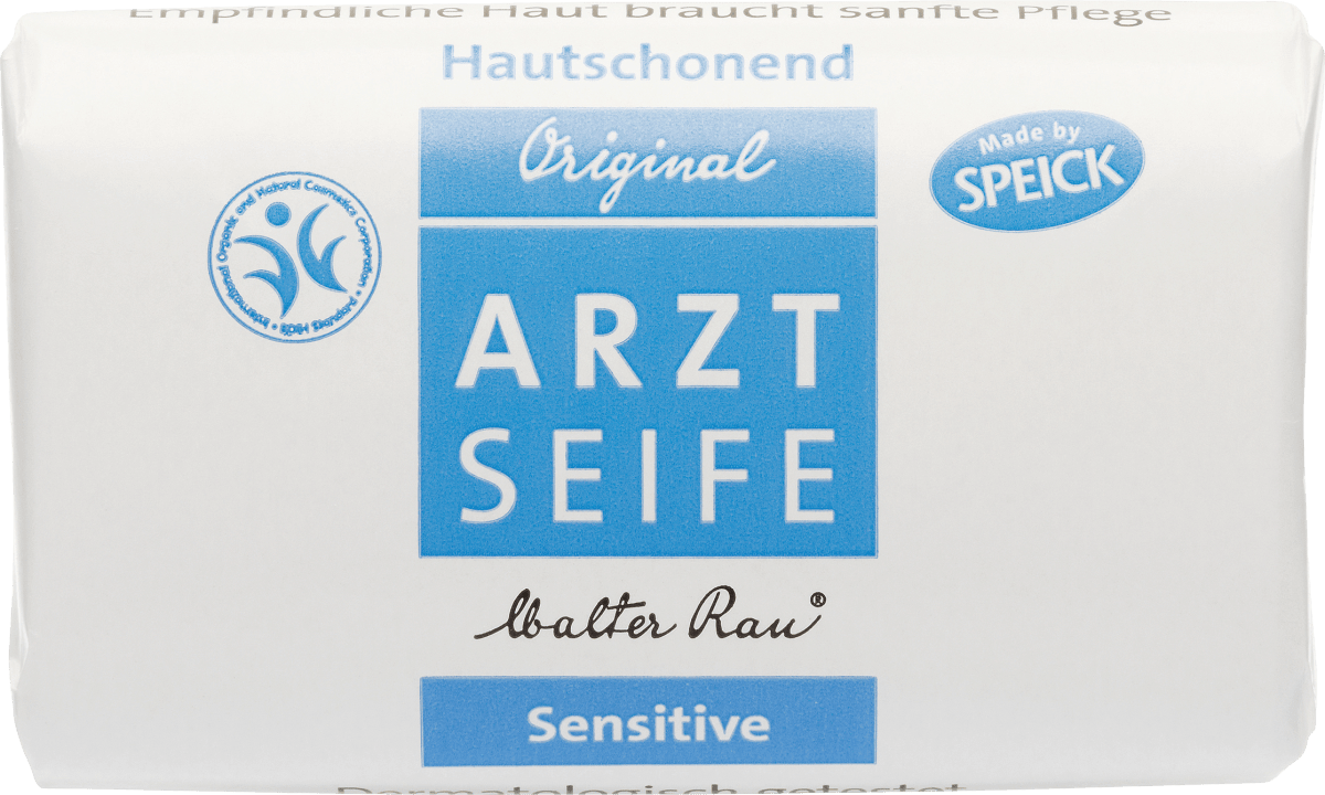 Seifenstück Arztseife sensitive, hautschonend, 100 g