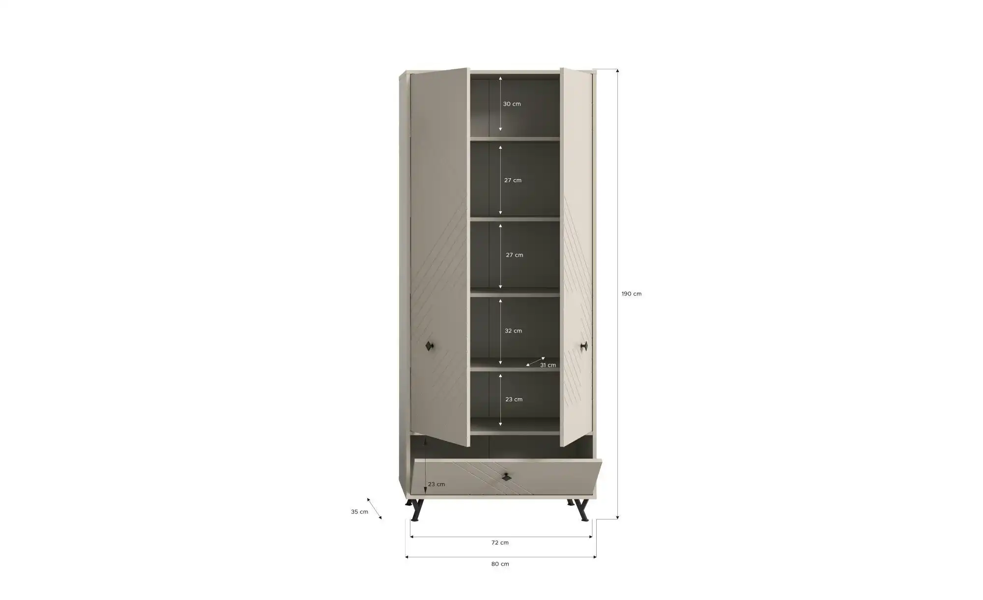 Garderobenschrank