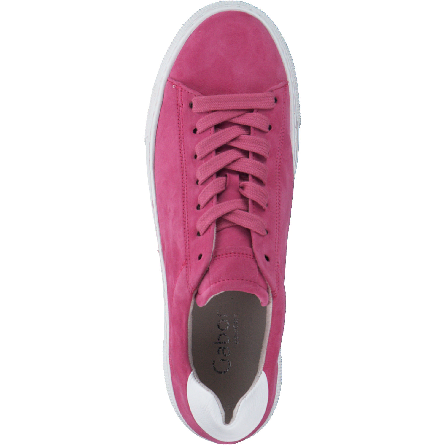 Gabor Comfort 26.460, Schnürschuhe, Damen, camelia/weiss