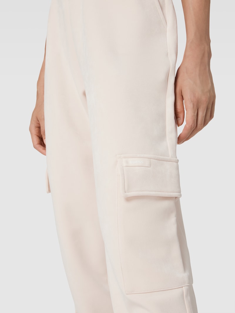Sweatpants mit Cargotaschen Modell 'EUPHEMIA' in sand