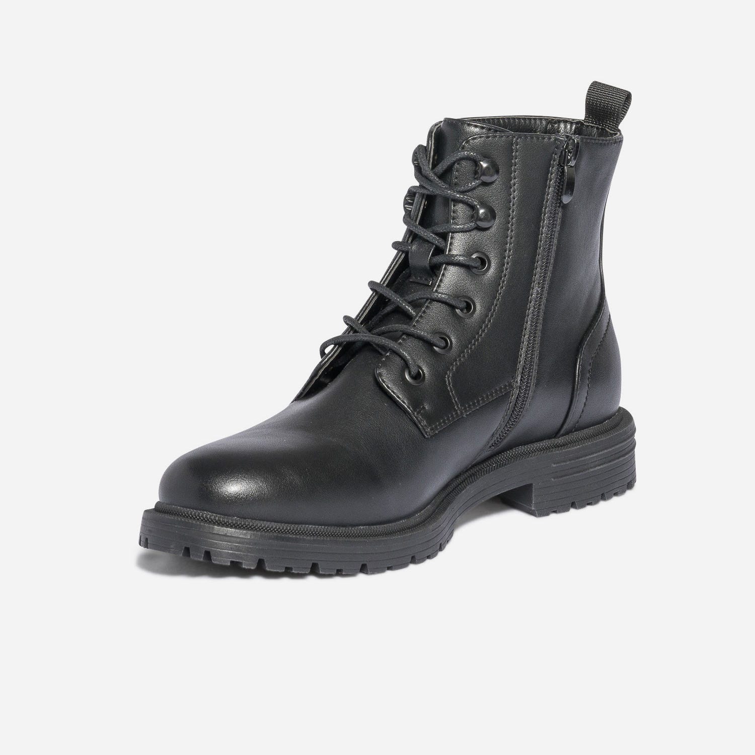 Boots à lacet noir
