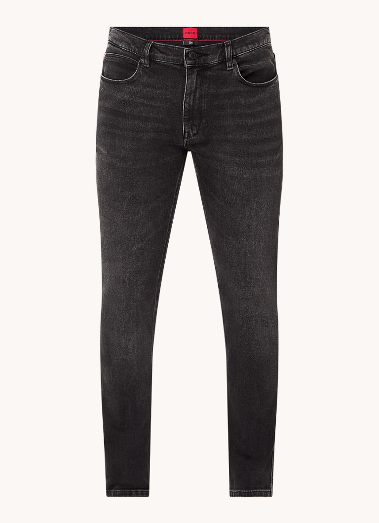 Jeansy HUGO BOSS 734 extra slim fit, kolor sprany