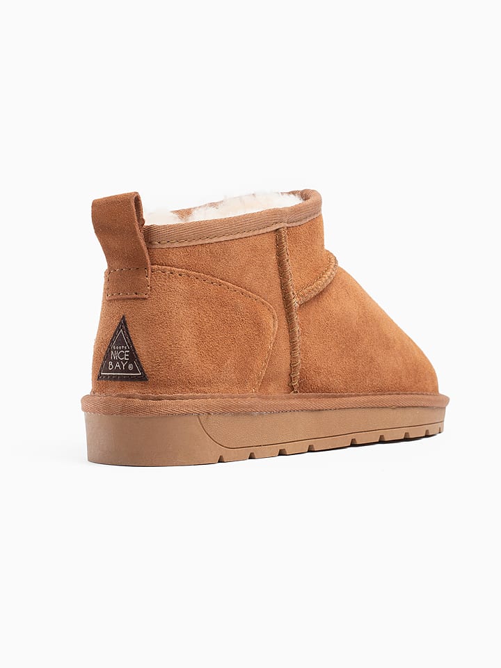 NICEBAY Leder-Winterboots 