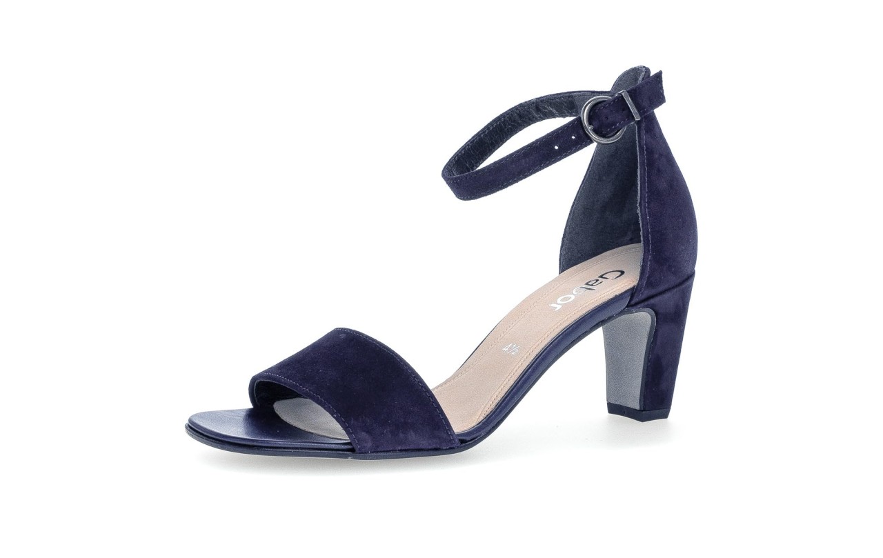 GABOR Komfort Sandalen blau Gabor Fashion Riemchensandale 41.790.16