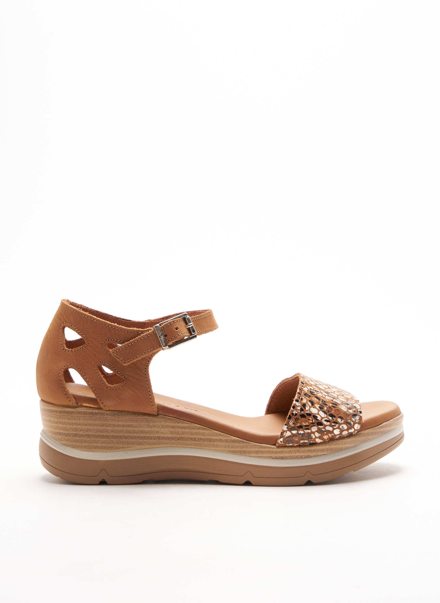 Paula Urban Sandales Nu Pieds Femme couleur marron