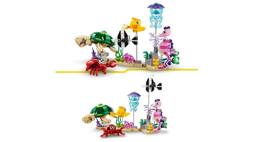 LEGO Creator 3in1 31158 Meerestiere