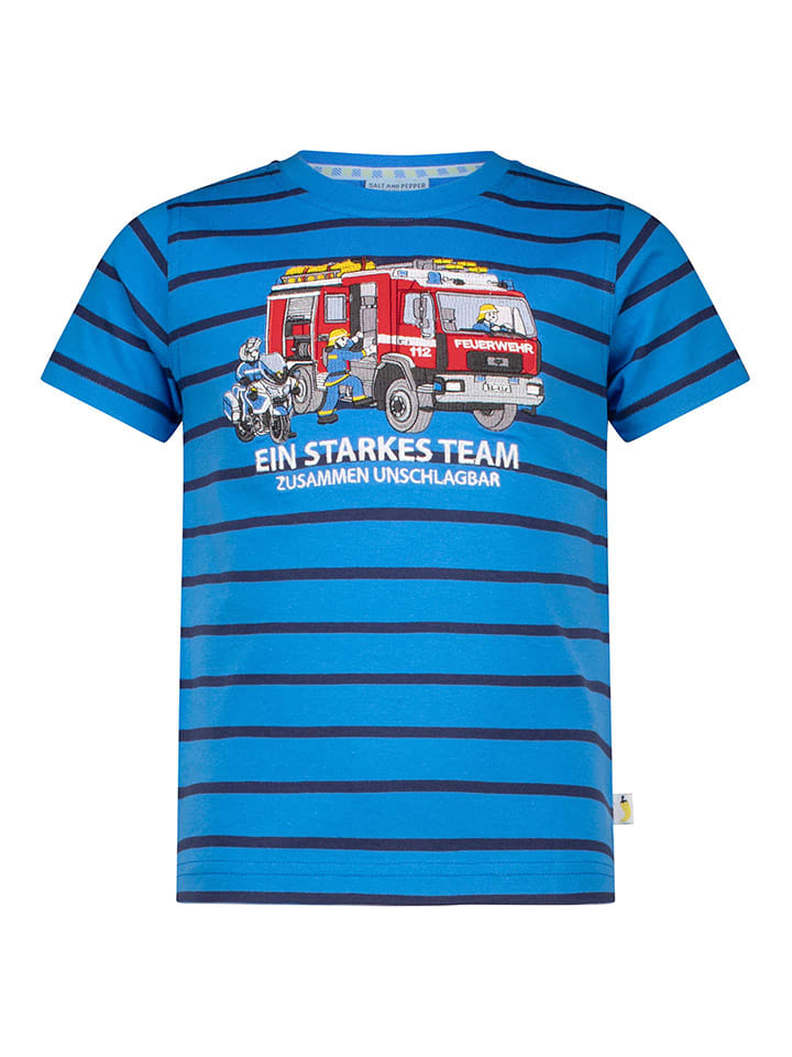 Salt and Pepper Shirt in Blau günstig kaufen