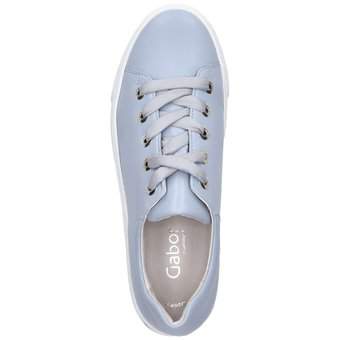Gabor Plateau Sneaker in blau