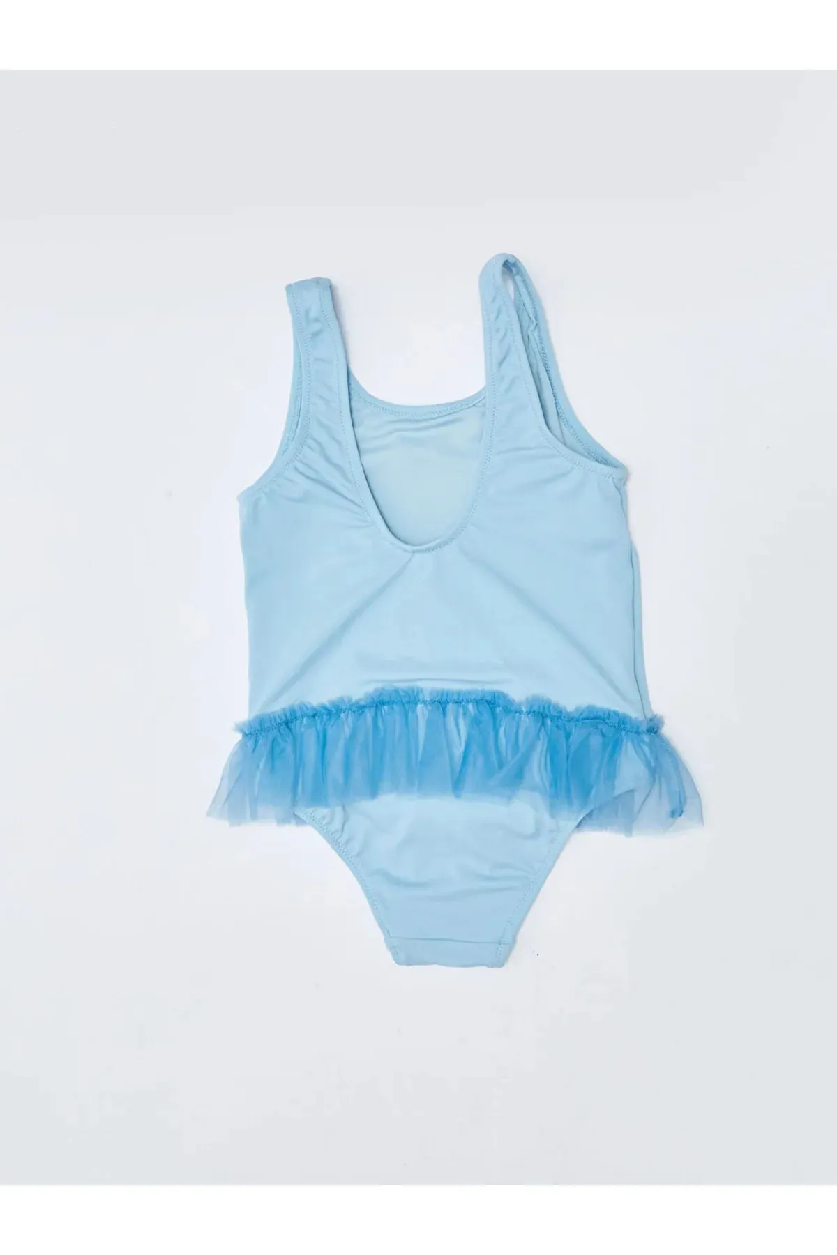 LC Waikiki  Lcw Kids Elsa Bedruckter Mädchen-Badeanzug mit flexiblem Stoff