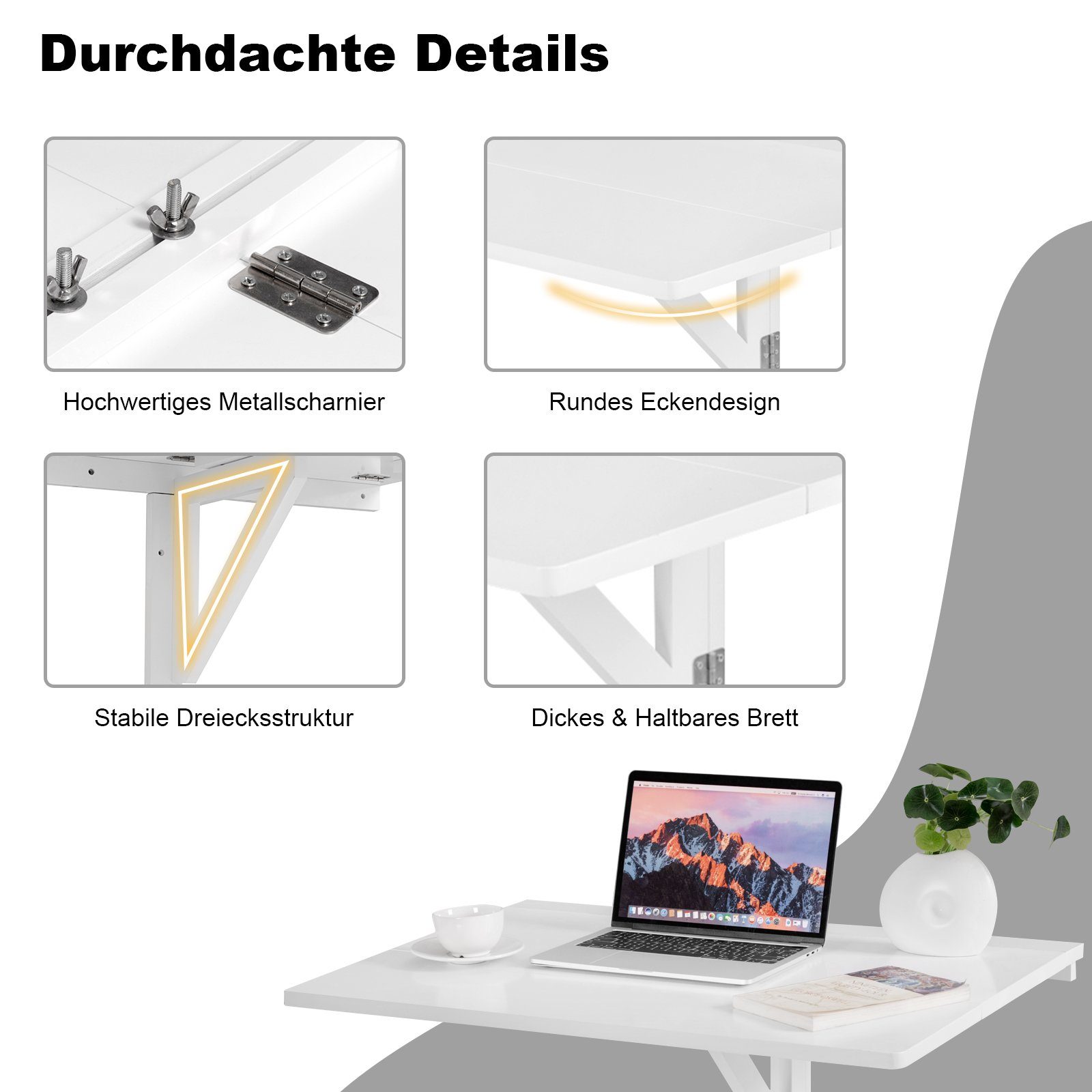 COSTWAY Klapptisch