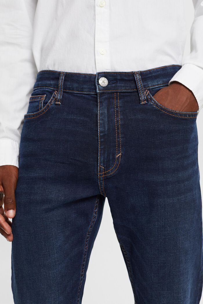 Schmale Jeans mit mittlerer Bundhöhe