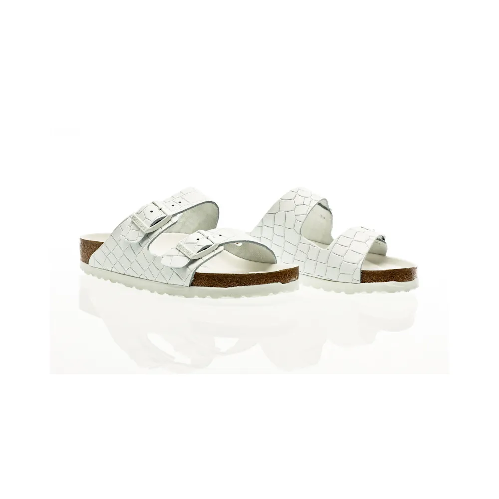Birkenstock Arizona Le Mono Croc Hex 1019228 / weiss