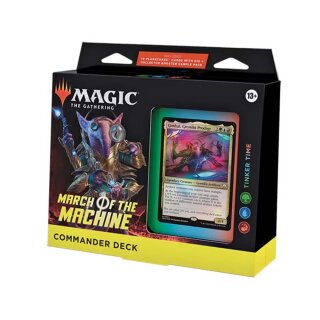 Magic the Gathering: March of the Machine - Commander-Decks Display (5) (EN) [ORDERUNIT]
