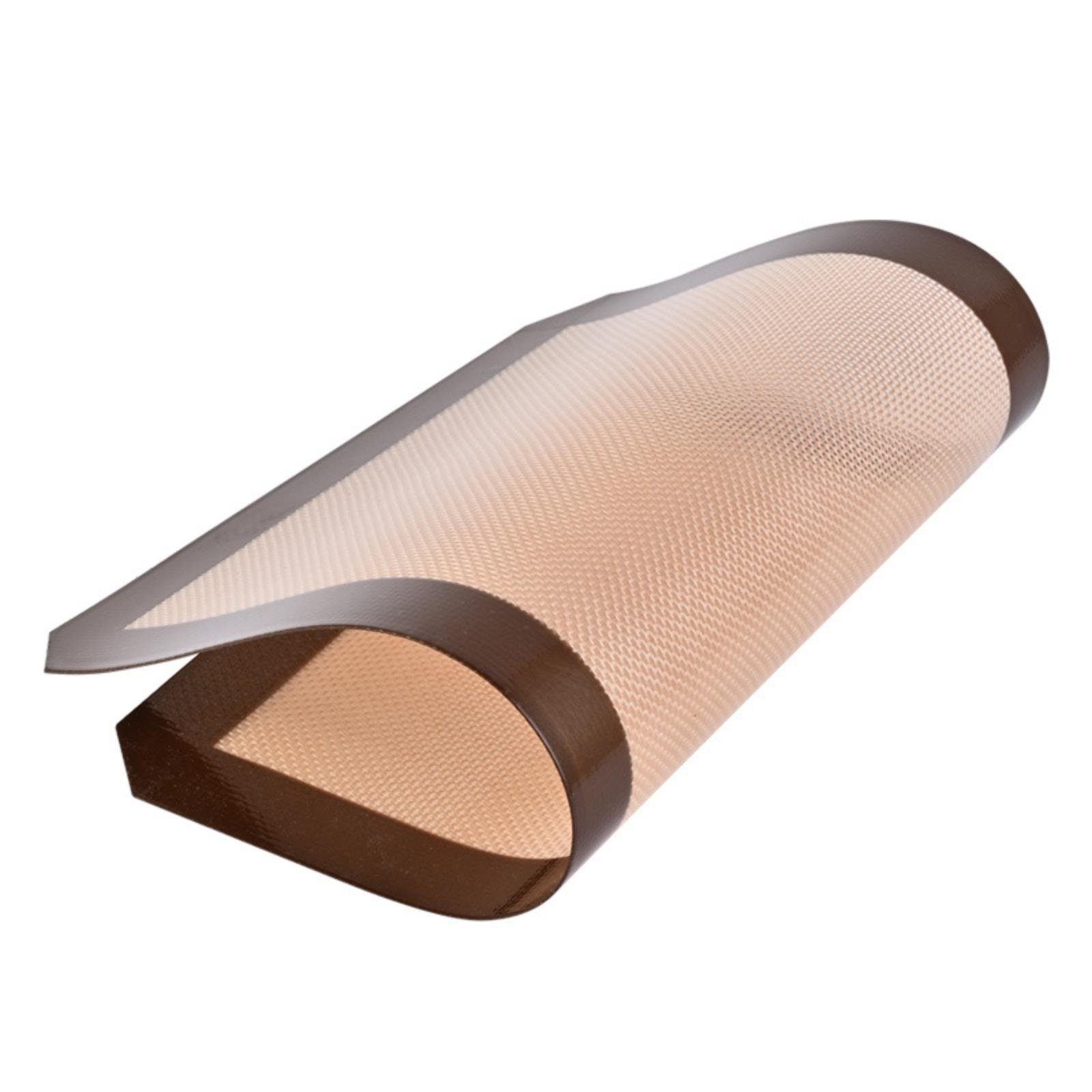 Chefmade Backmatte Ausrollmatte für Teig antihaft 42 cm, lebensmittelechtes Silikon (CHEFMADE, 42cm rechteckige Backmatte, 420x295mm, Silikon-Backmatte, Backmatte, Backunterlage, antihaft, Backzubehör, Dauerbackfolie, Grillmatte, 1-tlg., Premium), Ba