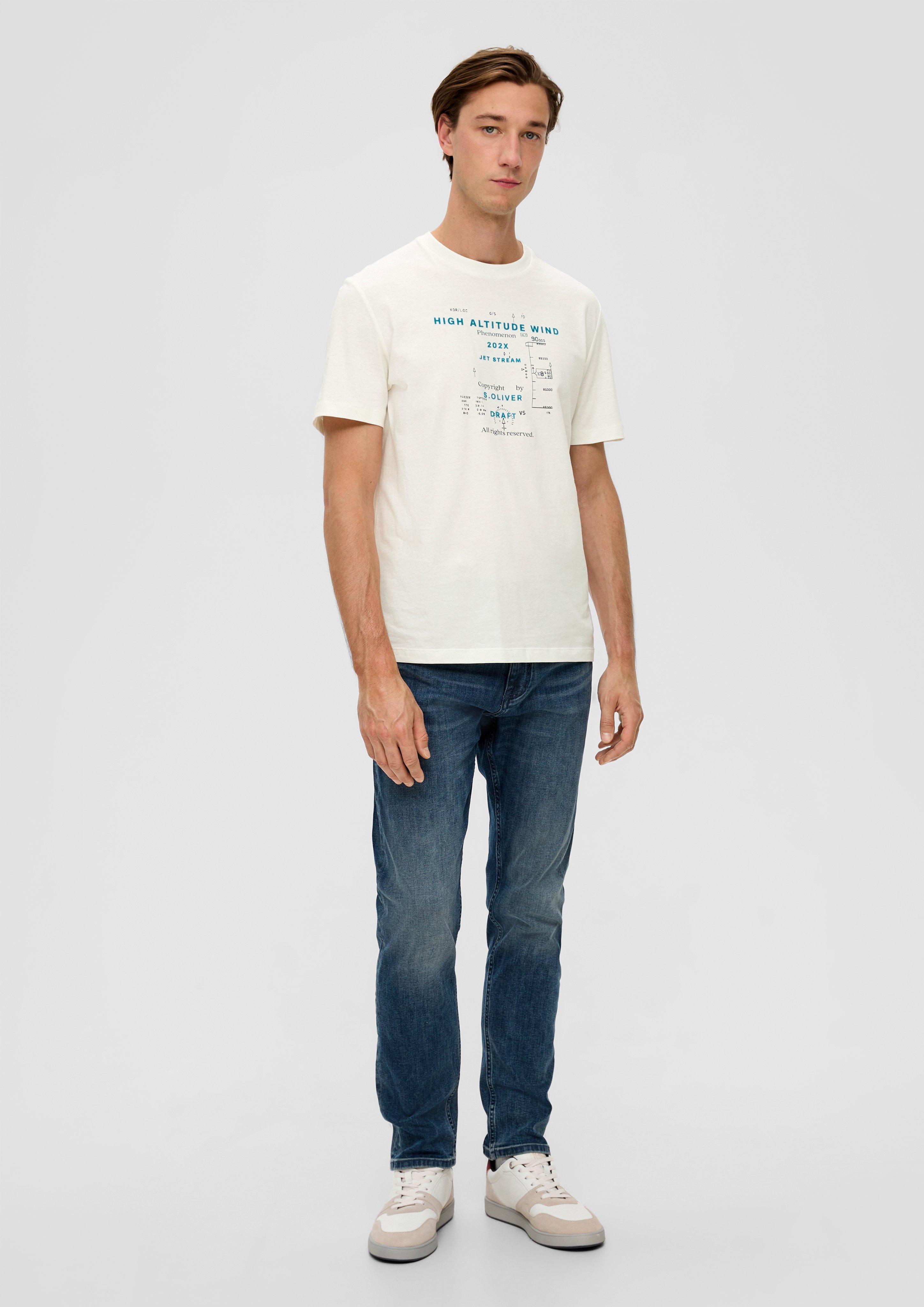 Printshirt aus Baumwolle  2135708-01D2