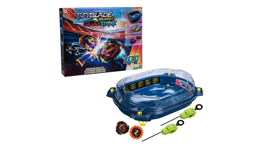 Hasbro - Beyblade Burst QuadStrike Thunder Edge Battle Set