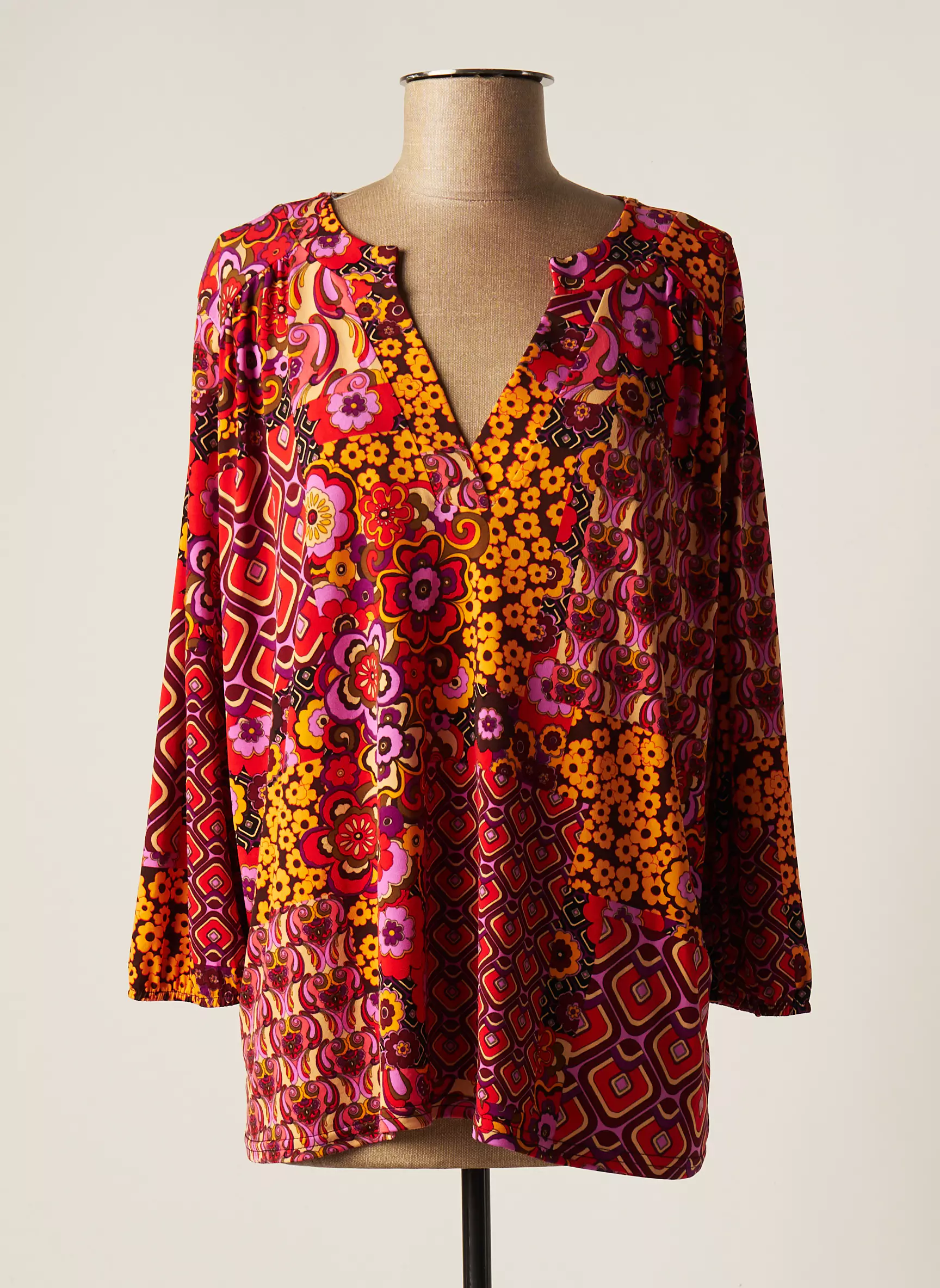 Renatto Bene Blouses Femme couleur rouge