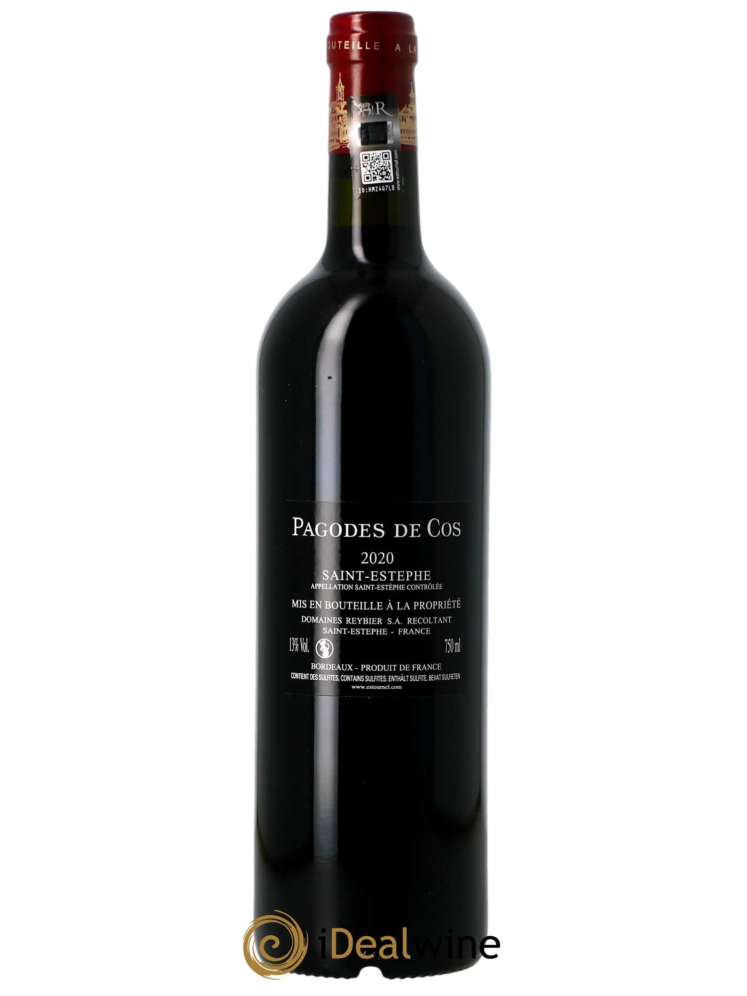 Les Pagodes de Cos Second Vin (CBO à partir de 6 BTS) 2020 - Lot de 1 Bouteille
