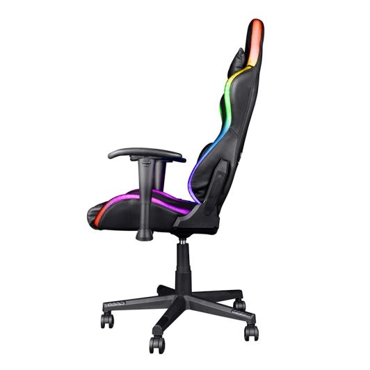 Scaun de gaming TRUST GAMING Rizza LED, negru