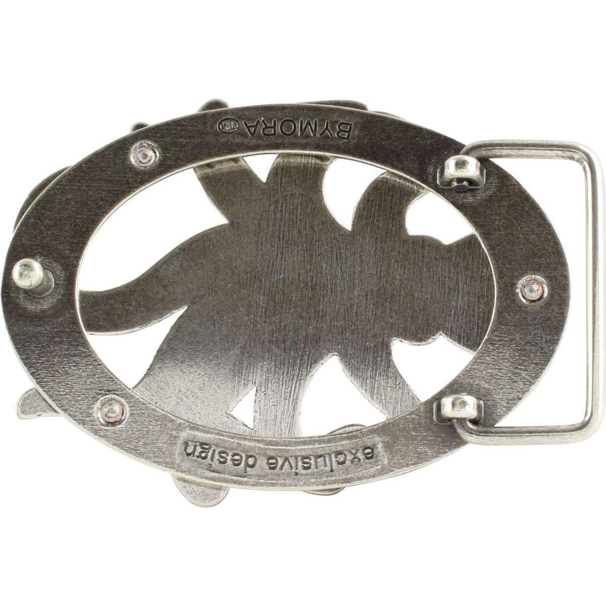 BELTINGER Gürtelschnalle Tintenfisch 4,0 cm - Buckle Wechselschließe Gürtelschließe 40mm - Gür