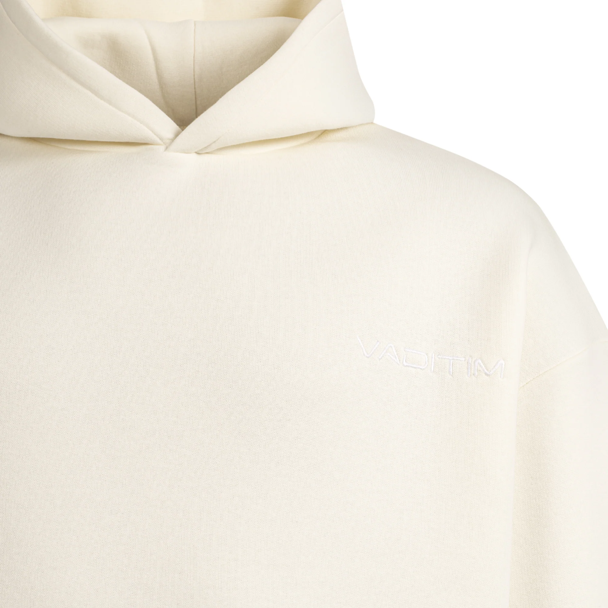 CREAM VADITIM BASIC HOODIE